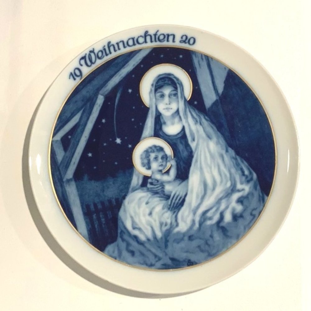 Weihnachtsteller 1920 Plate Collectible
